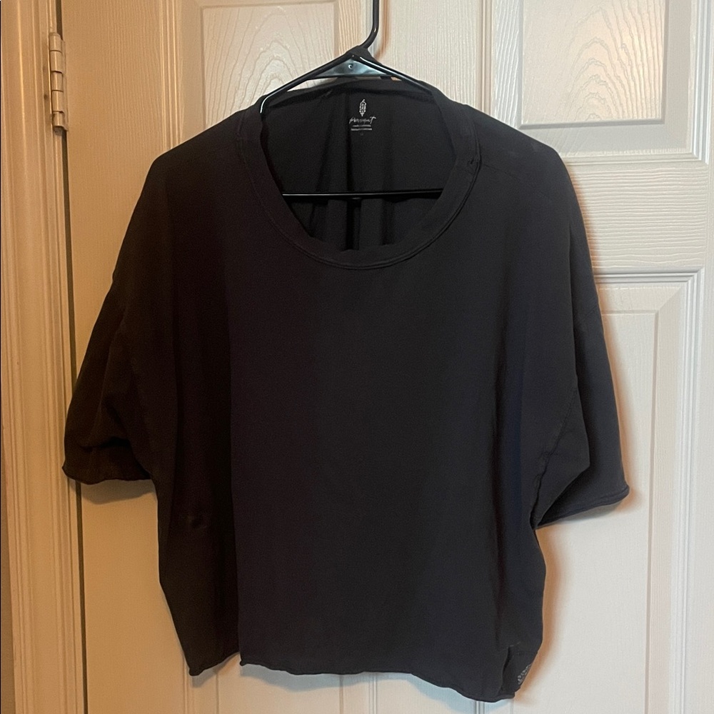 FP Movement by Free People Black Long Sleeve Top